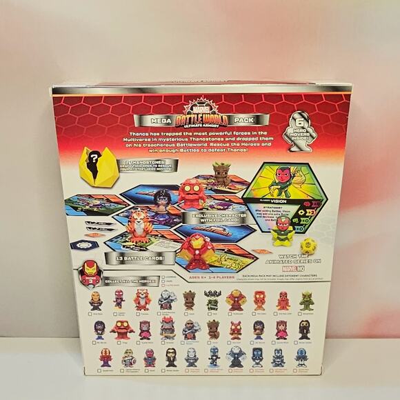 Marvel Battleworld Adventure Game Series 3 Ultimate Armory Mega Pack Vision NWT - Picture 2 of 4